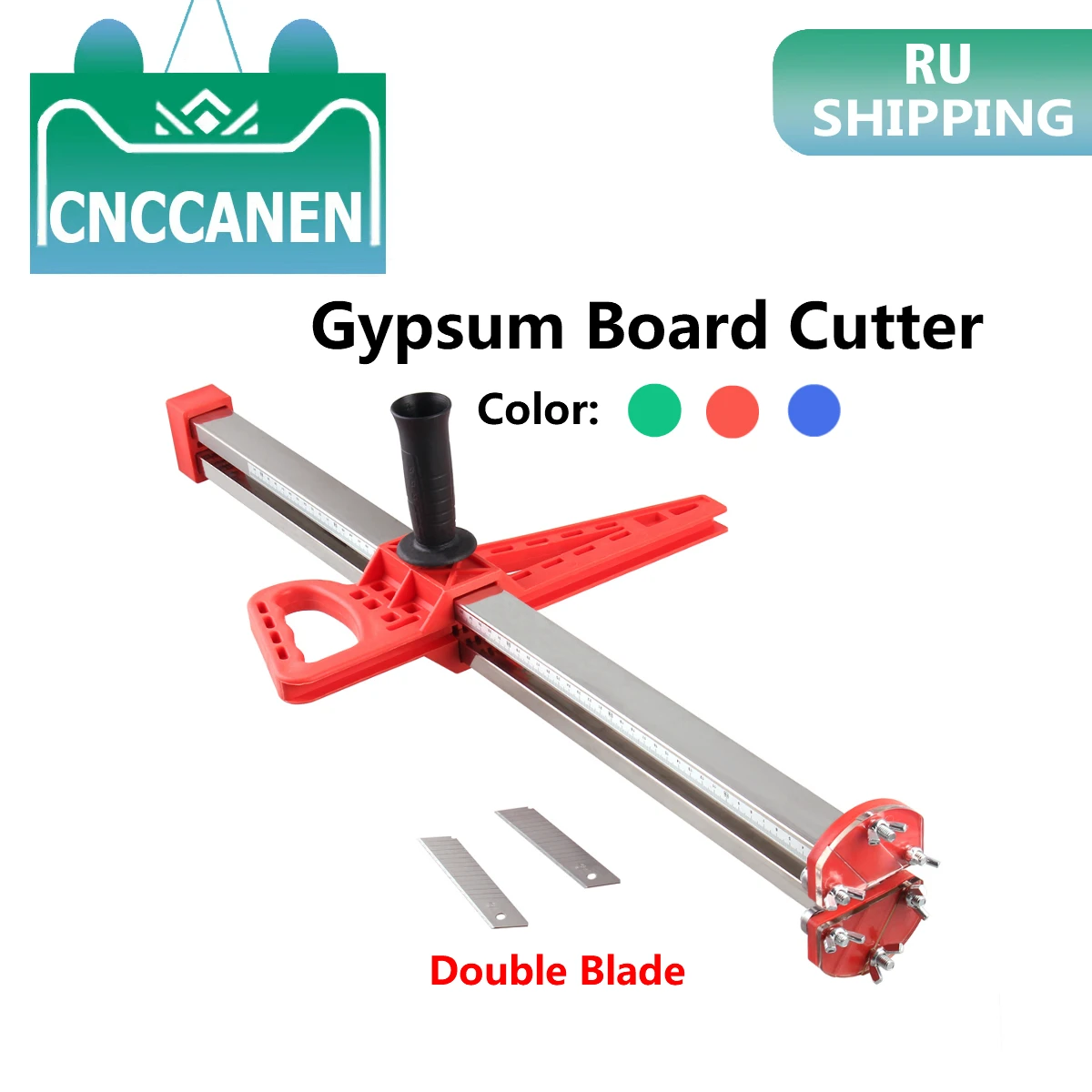 Manual Gypsum Board Cutter Hand Push Drywall Artifact Tool 20-600mm Cutting 