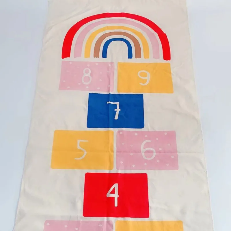 Радужный ковер воспоминание из детства классики детская игра в помещении, коврик, коврик для игр дома детский коврик декоративный коврик скольжения головоломка