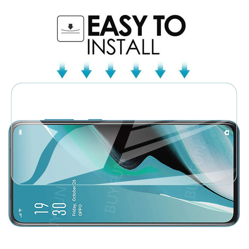 3PCS Safety Glass For OPPO Reno2 F Z Screen Protector For Reno 2 2f 2z Full Cover Film Protective Tempered Glas Reno2f Reno2z phone tempered glass