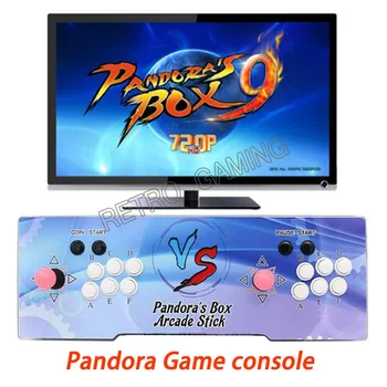 

Pandora Box 9 1500 in 1 Arcade Game Acrylic console 2 Players stick controller console HDMI VGA USB output PS3 TV PC 5s 6s 7