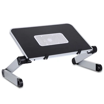 

HOT-Laptop Portable Foldable Adjustable Laptop Desk Computer Table Stand Tray Notebook Lap with Radiator