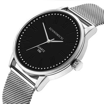 

Fashion Casual Mens Watch 2019 New Stainless Steel Mesh Band Watches Classic Quartz Wristwatch Casual Luxury Masculino Relogios