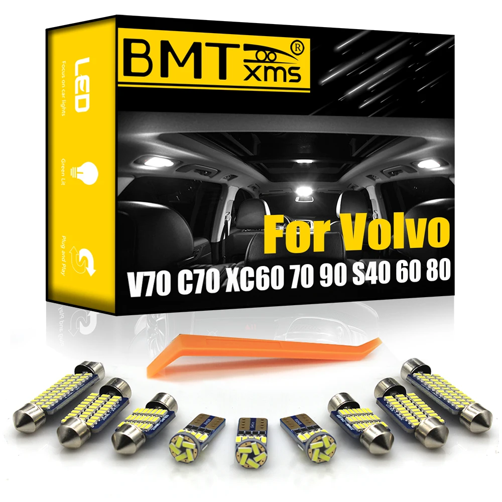 Купольный светильник BMTxms для Volvo C30 C70 S40 S60 S70 S80 S90 V50 V60 V70 V90 XC60 70 90 | Автомобили и