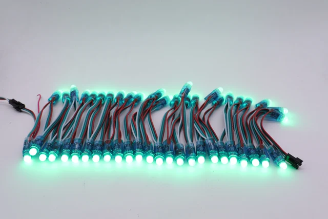 Led Pcb 1000pcs 5V/12V WS2811 RGB Full Color Pixel LED Modules - Waterproof IP65 For Christmas & Displays Christmas Led Lights White