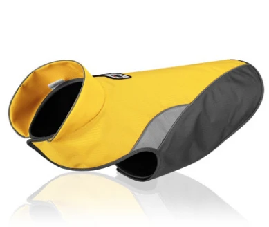 Yellow Одежда для домашних животных осенне-зимняя одежда для домашних животных утолщённый для холодных напитков костюм для собак водонепроницаемое уличное пончо Лыжная куртка - Цвет: Yellow