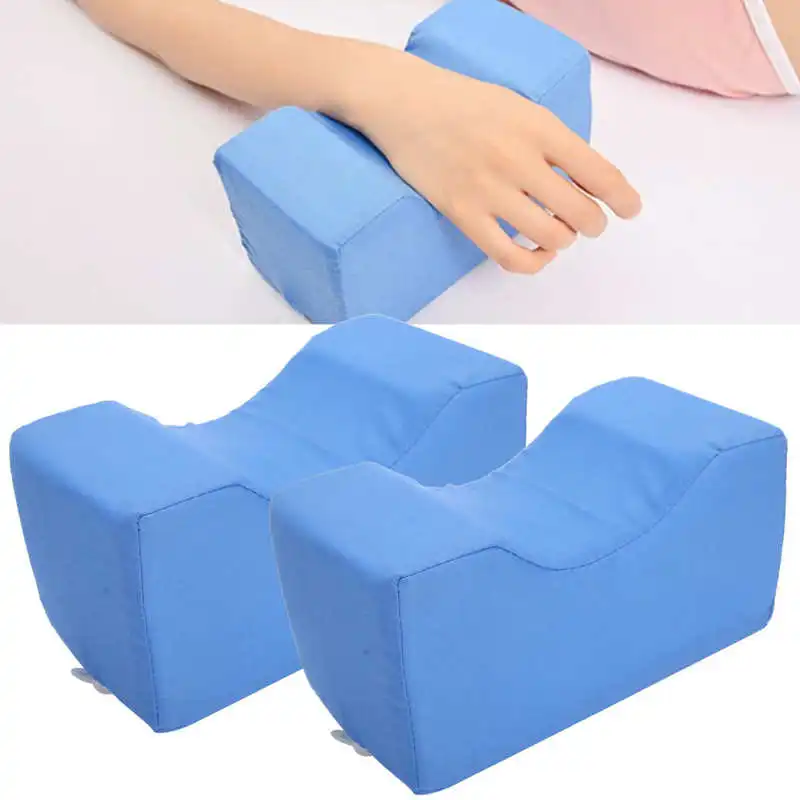 2pcs Ankle Anti-Bedsore Cushion Leg Rest Elevating Pad for Elderly Bedridden Patient Disabled Soft Cushion Foot Raise Sponge