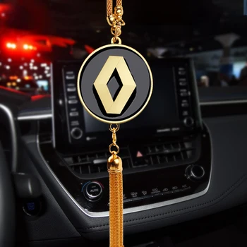 

Car Pendant Metal Hanging Decorations Ornaments Automobile Interior Accessories for Renault Laguna 2 Duster Logan Clio 4 Captur
