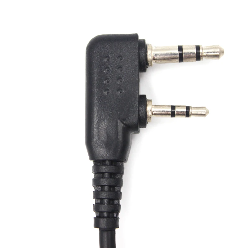 G Shape Walkie Talkie Earphone, Headset with PTT Mic, for Baofeng UV-5X, 5R, TYT Ham Two-Way Radio
