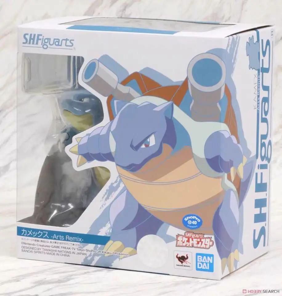 

WSTXBD Original BANDAI SHF Arts Remix Water arrow turtle Figure Model Dolls Toys Figurals Brinquedos