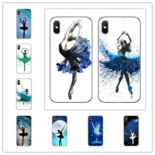 Beautiful Ballet Dancer Ballerina En Pointe Balle Phone Case for iPhone 8 7 6 6S Plus X xsmax 11pro max 5S case Cover | Мобильные