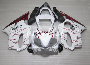 

New ABS Motorcycle Full Fairings Kit Fit For HONDA CBR600 F4i 2001 2002 2003 01 02 03 bodywork set Custom Free White red