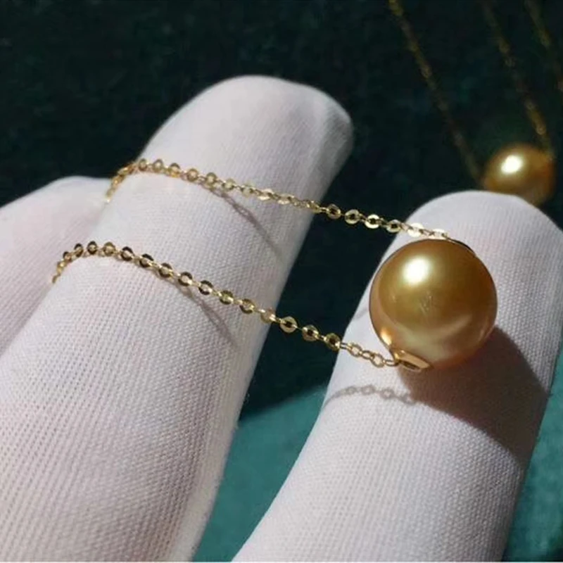 VOJEFEN 18K Филиппинское золотое ожерелье с пентаклем s пентаграмма простой и стильный кулон-ювелирные изделия, ожерелье с пентаклем Новинка