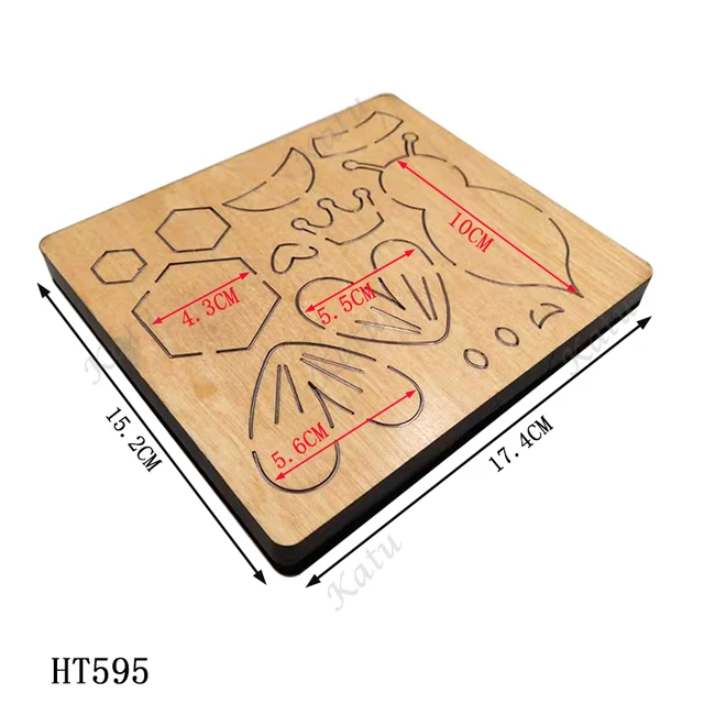 Stampi per taglio a forma di piccola ape-nuova fustellatura e stampo in  legno, HT595 adatto per comuni fustellatrici sul mercato. - AliExpress