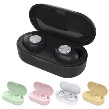 

headset Wireless Earphone Buletooth 5.0 Touch Control Surround HiFi Stereo Earphones Headset Noise reduction With Charging Box