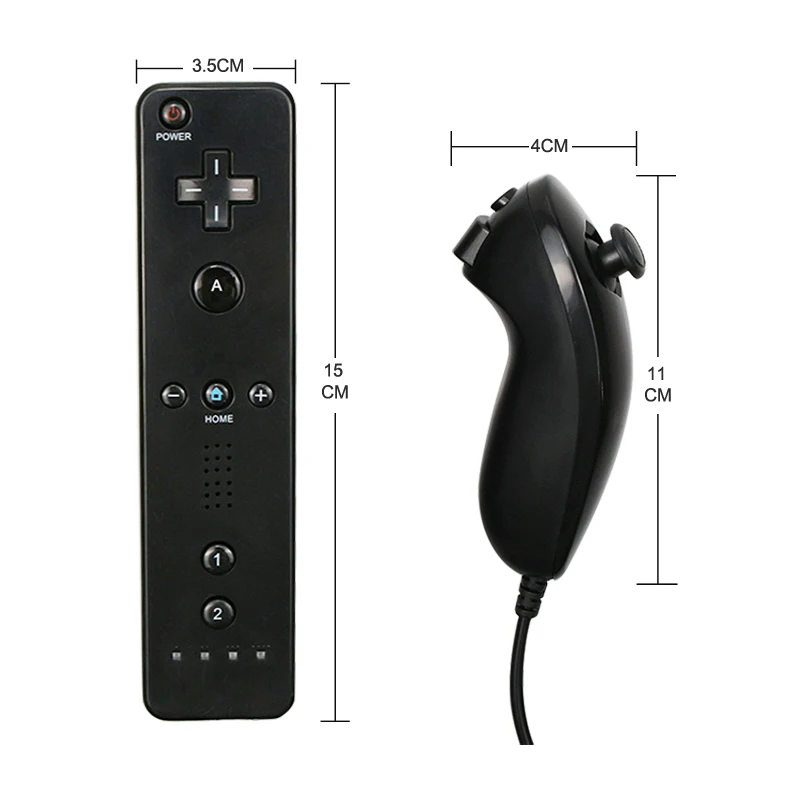 Wii  е Ʈѷ,  ÷ ,  ȣȯ , Nunchuck е, 2 in 1