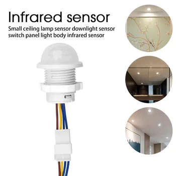 

Mini PIR Sensor Switch Detector Smart Switch 110V 220V LED PIR Automatic Sensor Light Switch Infrared Motion Sensor Detection