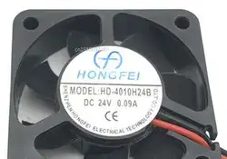 Для Hongfei DC fan HD-4010H24B 4010 24V 0.09A cpu fan бесплатная доставка