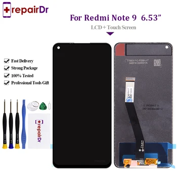 

For Xiaomi Redmi Note 9 LCD Touch Screen with Digitizer Assembly For Redmi Note 9 Display Screen Replacement with Frame