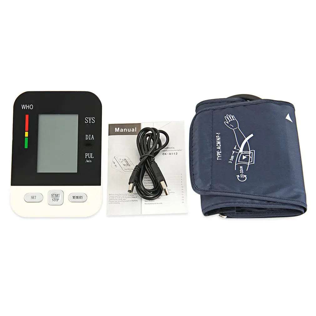 CK A155 Arm Electronic Blood Pressure Monitor USB charging + voice
