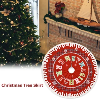 

Christmas Tree Skirt Round Carpet Christmas Decorations for Home Floor Mat New Year 2020 Xmas Tree Skirts