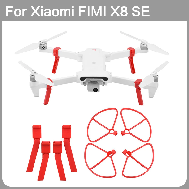 

FIMI X8 SE Heightening Stand Protection Ring Wear Resistant Security Landing Gear Set Guard Accessories for FIMI X8 SE