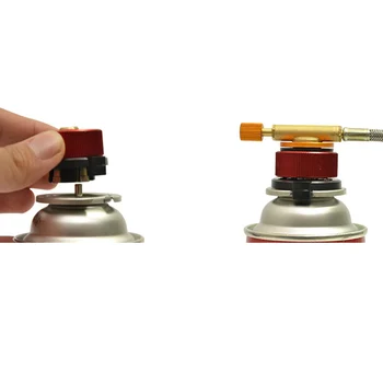 

Camping Stove Adapter/Camp Gas Refill Adapter/Stove Gas Convert Connector, Safety and Reliable