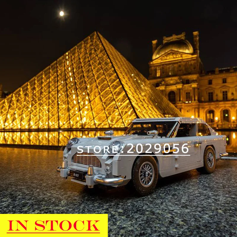 

21046 Creator James Bond Famous Car Aston DB5 Model Building Block Bricks Toys Compatible With bela Technic
