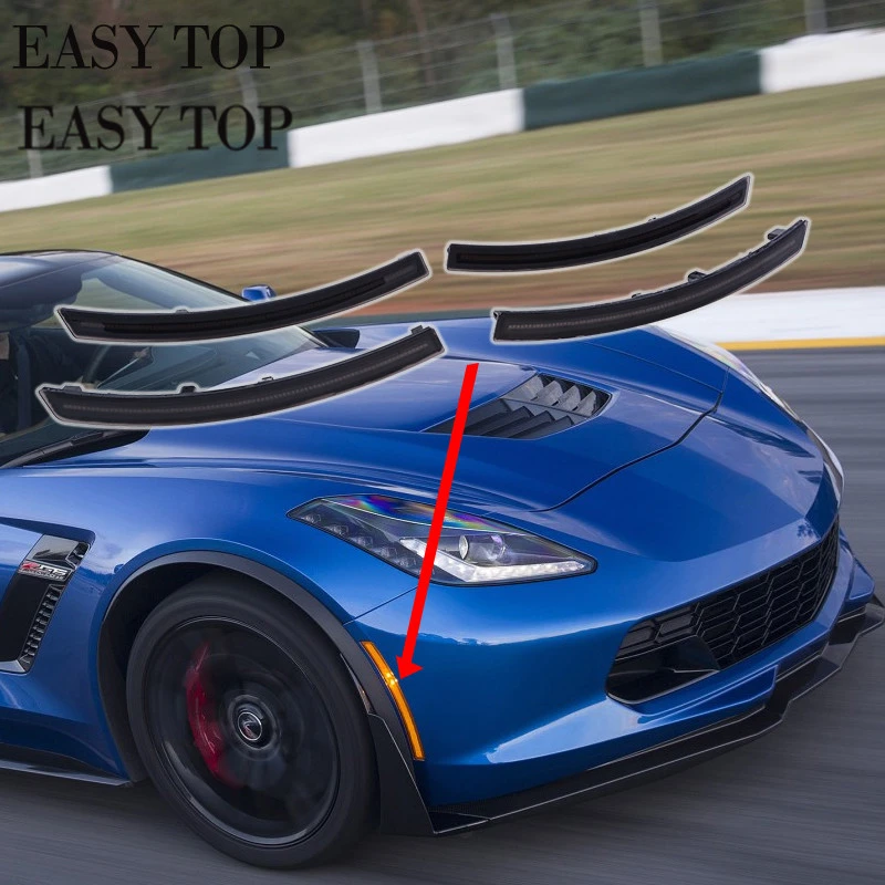 For Chevy Corvette C7 LED Side Marker Light 2014 2019Signal Lamp