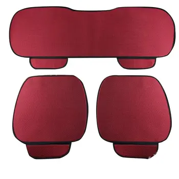 

Car Seat Cushion Single Piece Ice Silk Seat Cushion Four Seasons Universal Without Backrest Three Car Accessories
