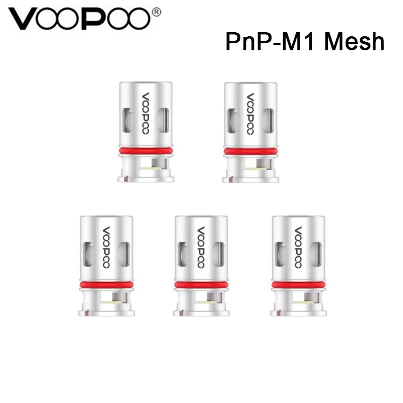 

5pcs/lot Original VOOPOO PnP-M1 Mesh Coil 0.45ohm for VOOPOO VINCI Mod Pod Kit and VINCI R Mod Pod Kit