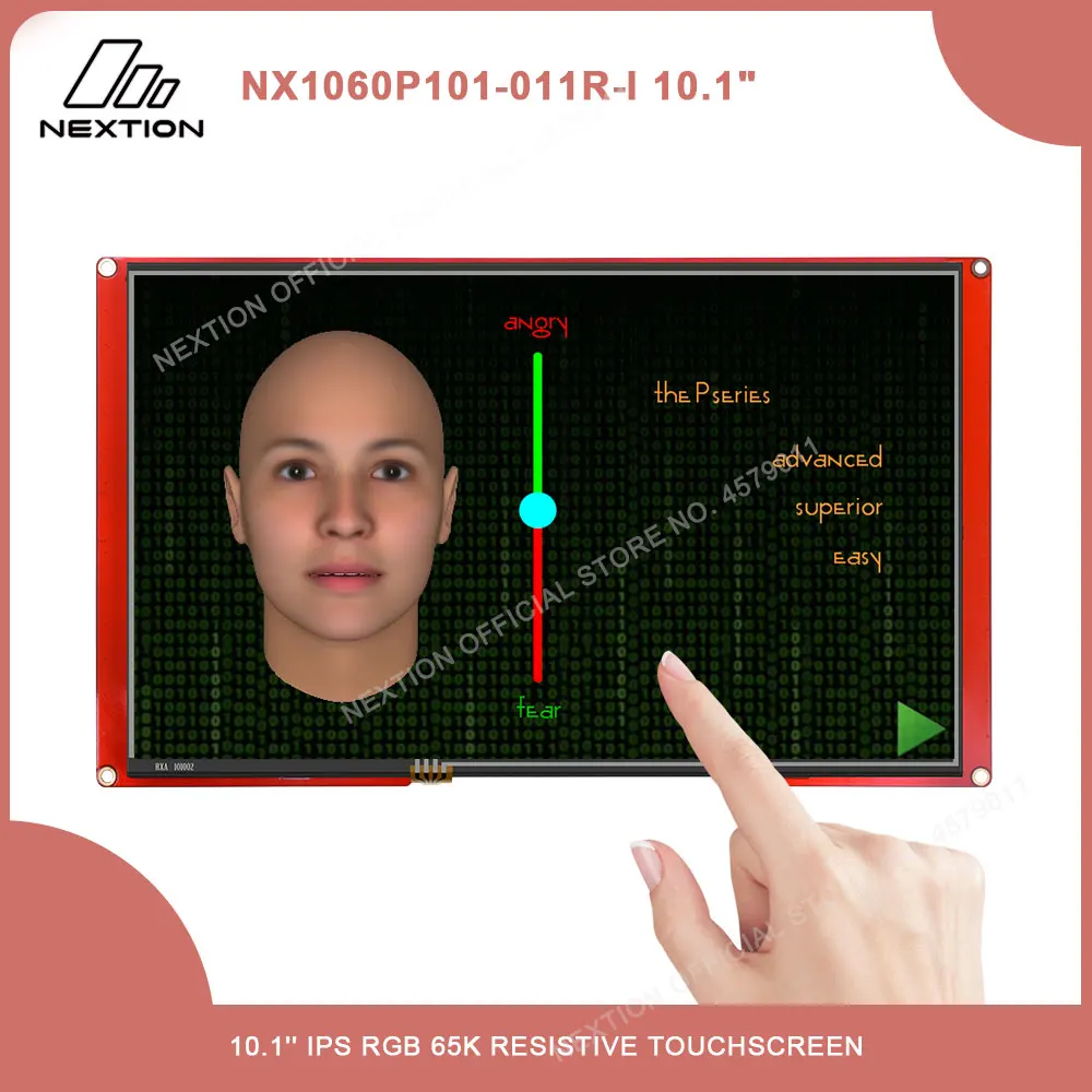 

NEXTION 10.1'' Intelligent NX1060P101-011C/R-I Multifunction HMI Resistive/Capacitive LCD Touch Display Module Without Enclosure