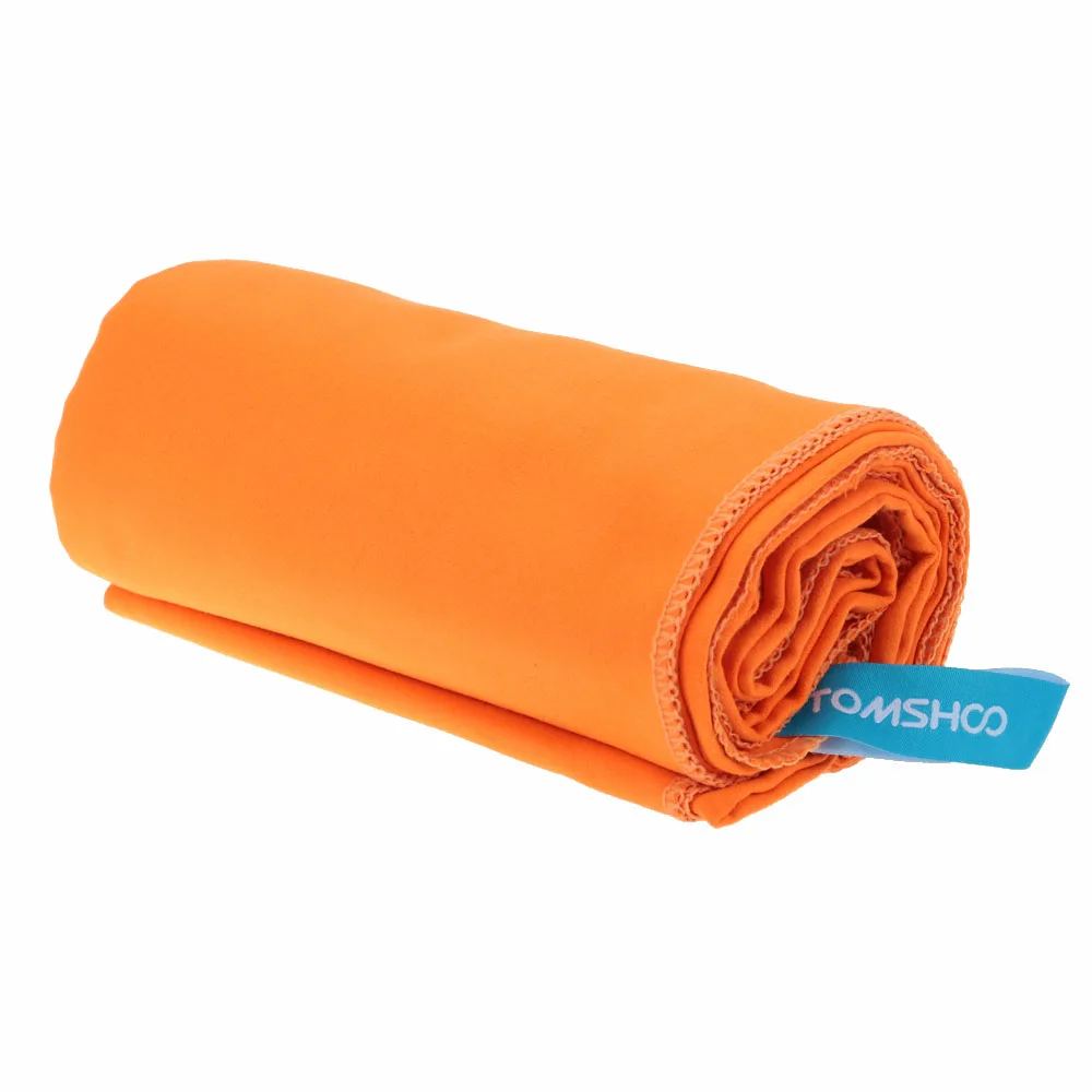 

TOMSHOO Outdoor Travelling Microfiber Quick Drying Towel Compact Camping Swimming Beach Bath Body Gym Sports Towel 40*80cm