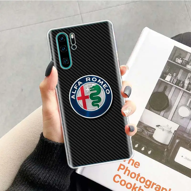 TR213-1 Чехол с логотипом Alfa Romeo для huawei P20 P30 P Smart Z Plus P10 mate 30 10 20 Lite Pro силиконовый чехол для телефона - Цвет: TR213-1
