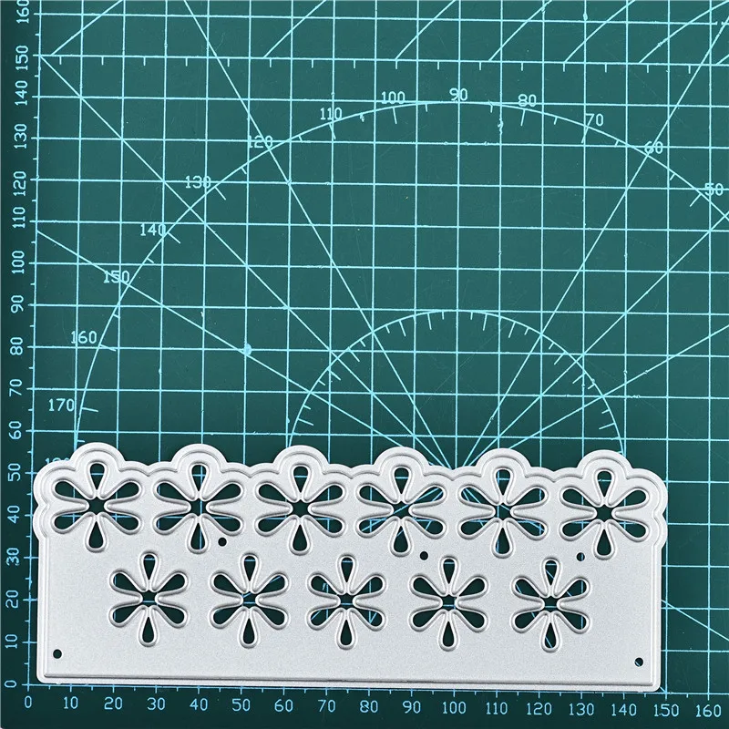 

Naifumodo Flower Edge Metal Cutting Dies Christmas Stencils for DIY Scrapbooking Embossing Paper Cards Die Photo Album Making