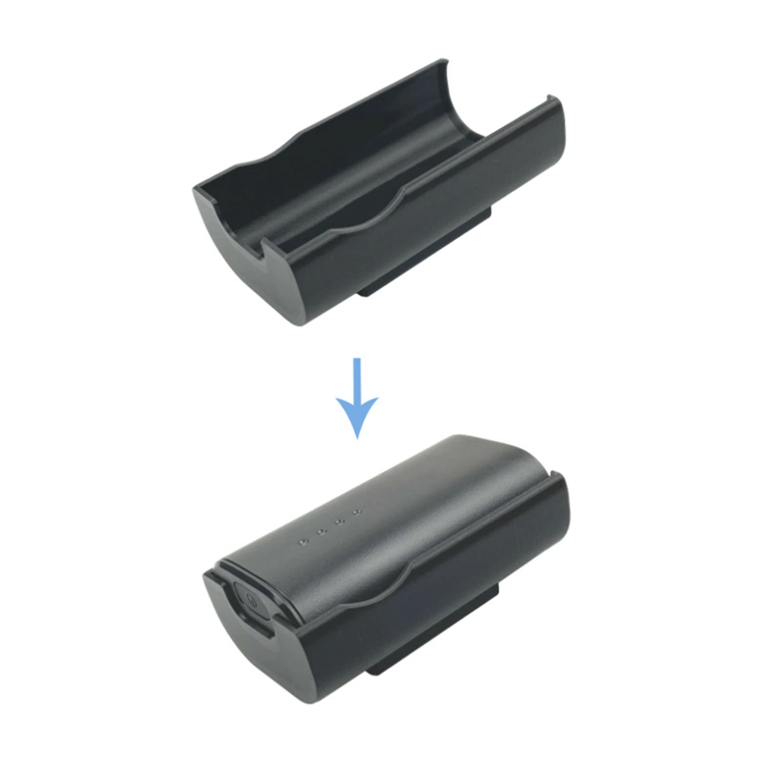 Headband Battery Storage Case Back Clip Holder for For DJI FPV Combo Goggles V2 