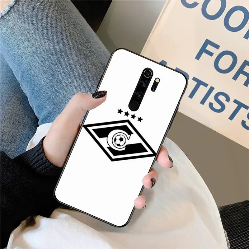 HPCHCJHM российский Московский футбол мягкая черная фотография для Redmi Note 8 8A 8T 7 6 6A 5 5A