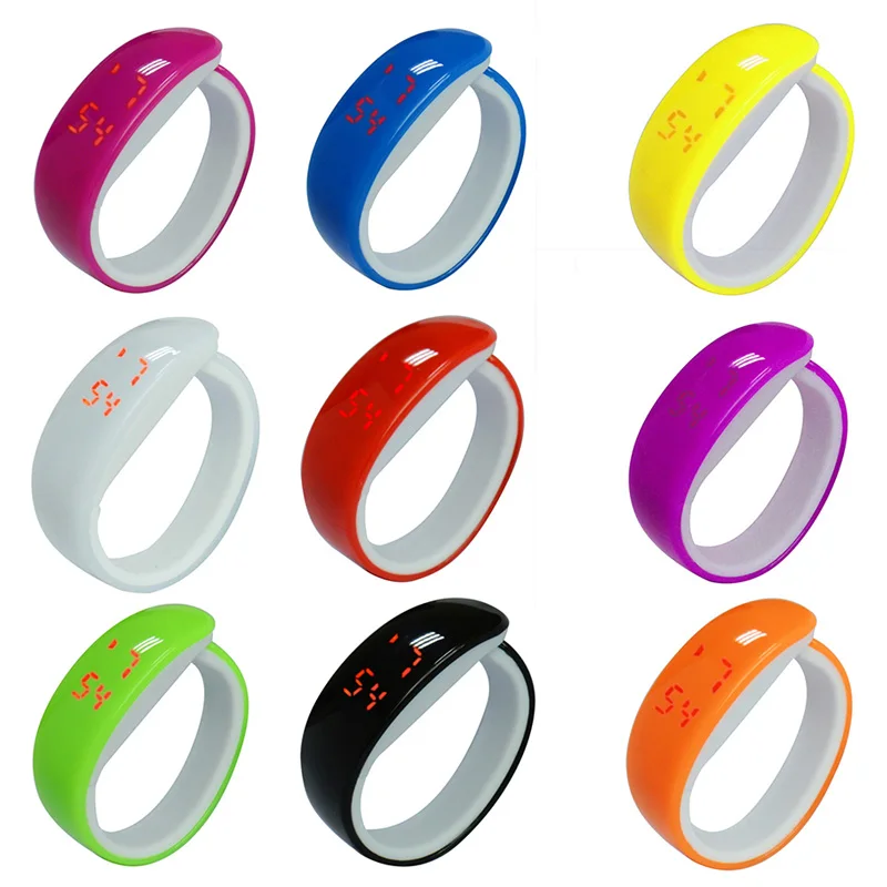 

Smart Electronic Watches LED Wristwatch Bracelet Fashion Plating Women/Men Plastic Sport Digital Watch Wearable Devices