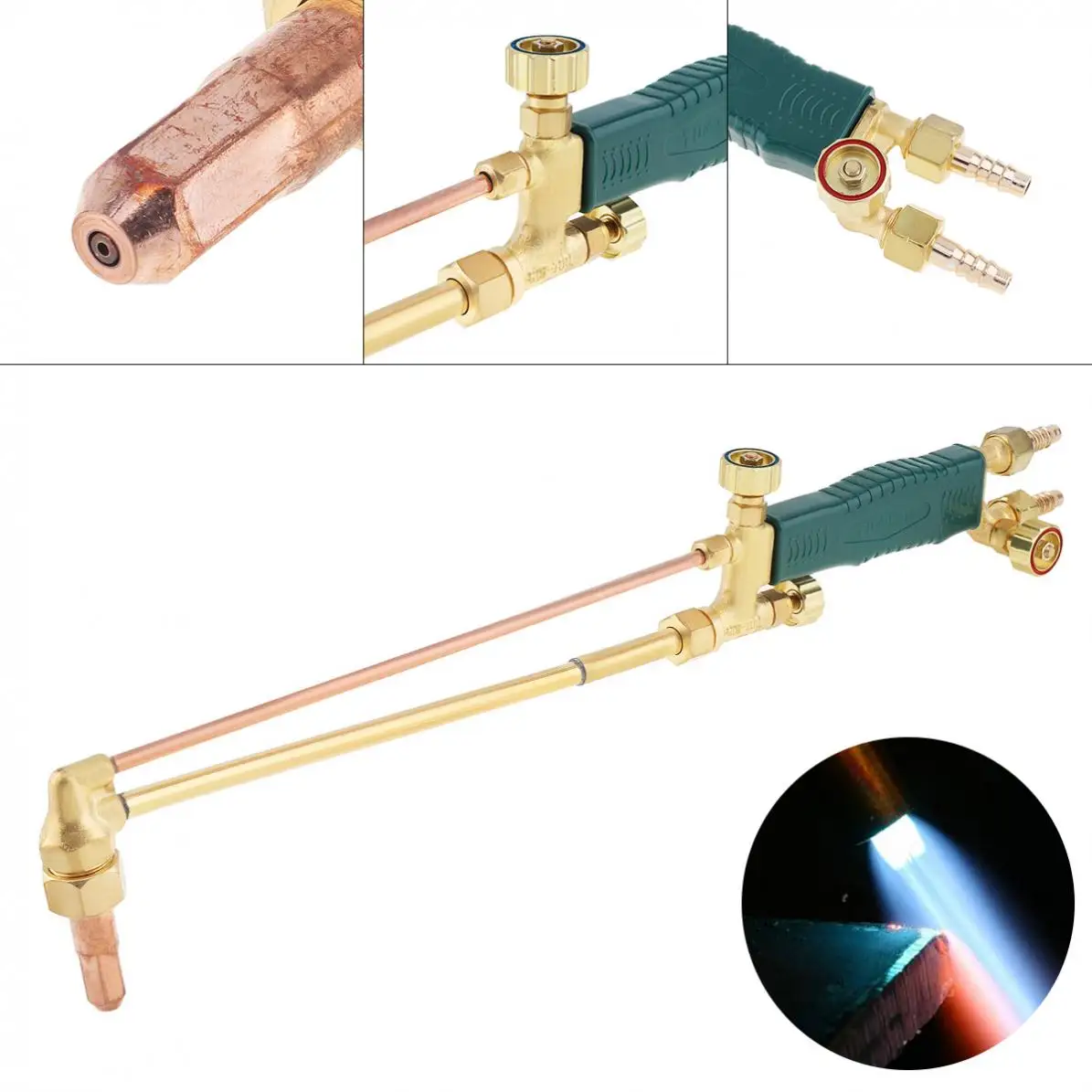 

Welding Torches Copper Shot Suction Torch Gas Welding Gun Purple Copper Cutting Nozzle Oxygen Acetylene Propane for Heating