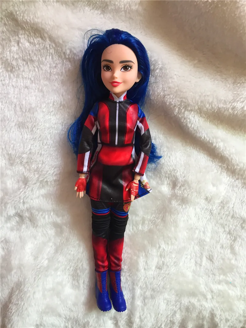 original 11'' Descendants Doll Action Figure Doll Maleficent baby dolls for girls boys evie mal Descendants 2 3 bjd