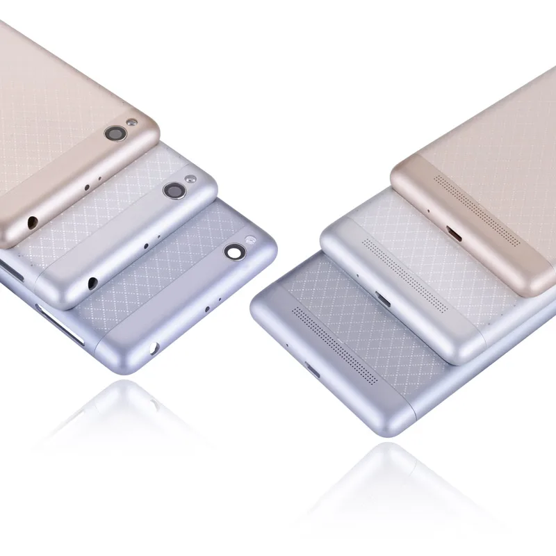 Оригинальная задняя крышка Корпус для Xiaomi Redmi 3 задняя крышка Батарея двери с Мощность Voluem кнопка, запасные части