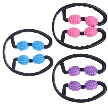 

U Shape Trigger Point Massage Roller For Arm Leg Neck Muscle Tissue Fitness Foam Shaft Muscle Relaxer Pressure Point Massager