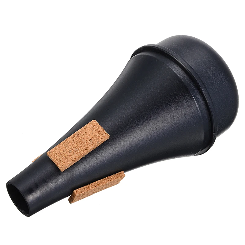 

Practical Trumpet Mute Straight Practice Accessories Universal Black Beginner Silencer For Jazz Instrument Accessories