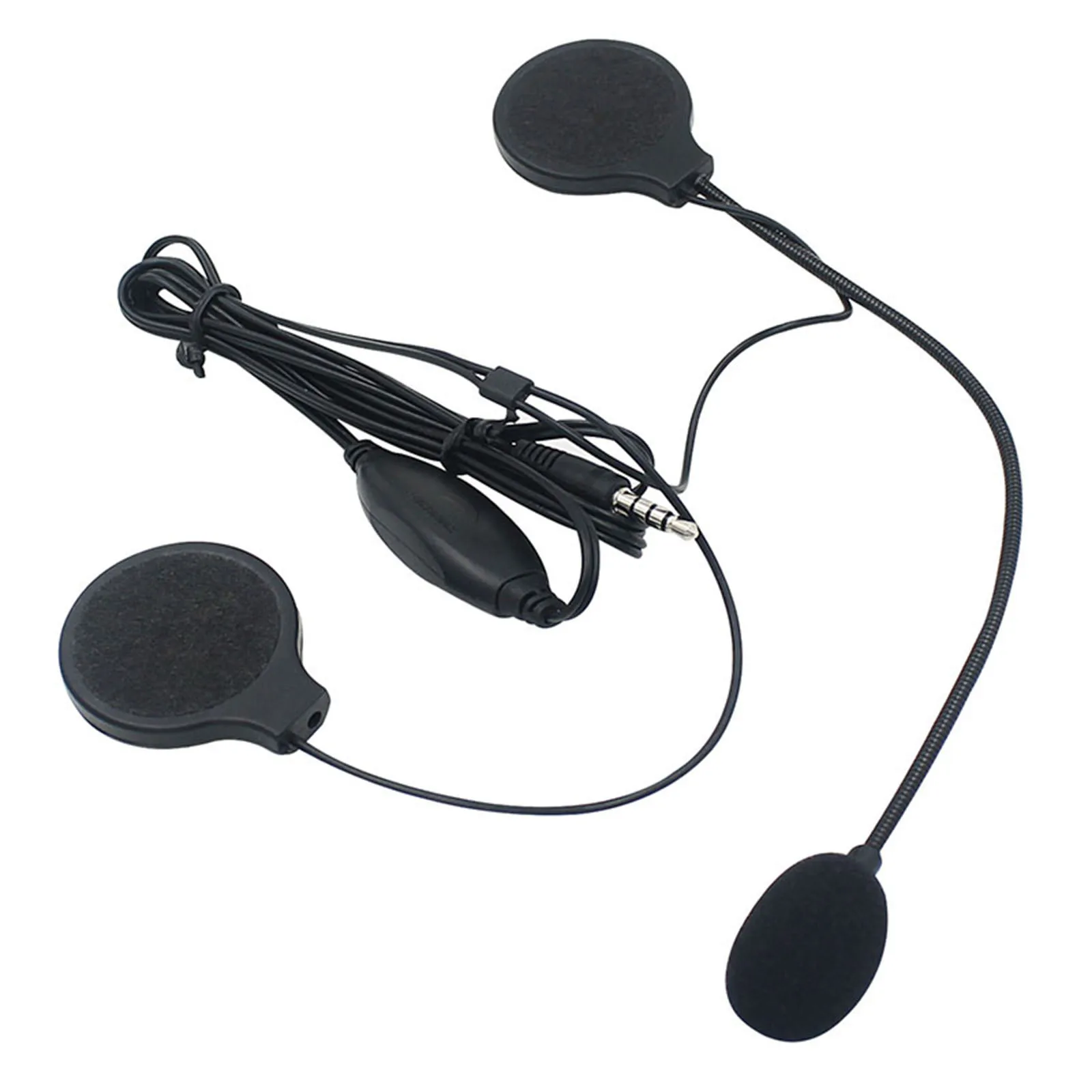Intercom Headphone Helmet Headset with Microphone Interphone Stereo Earphone Answer the Phone JHP Best