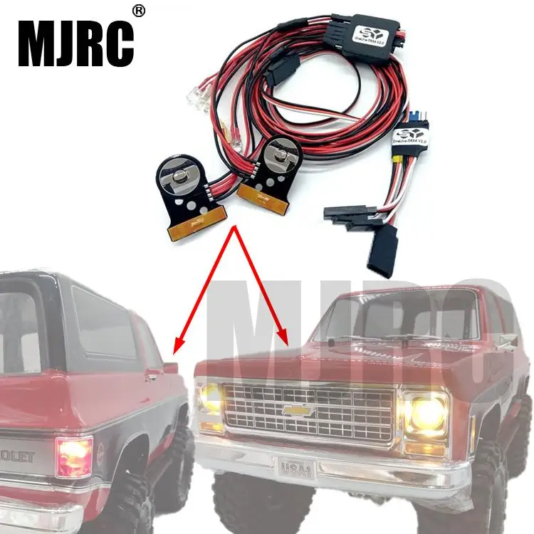 

MJRC TRAXXAS TRX4 V2.0 LED Light Set for Traxxas TRX-4 Chevrolet K5 Blazer Body Parts Accessories #82076-4 TRX4