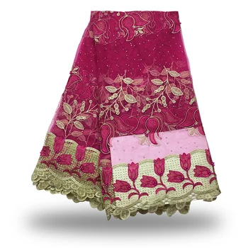

African lace fabric 2020 High quality Nigerian French lace fabric wedding dress