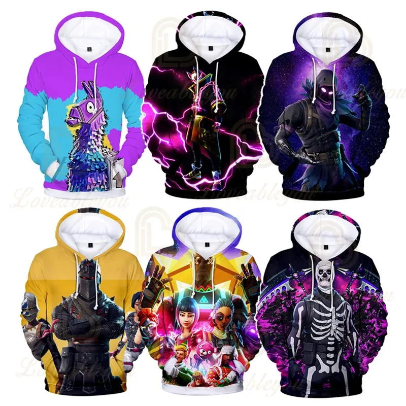Juego de disparos 3D impresión Sudadera con capucha sudaderas con capucha niños Streetwear Sudadera con capucha cálida de Hip Hop sudaderas Harajuku chicos ropa navideña para niñas