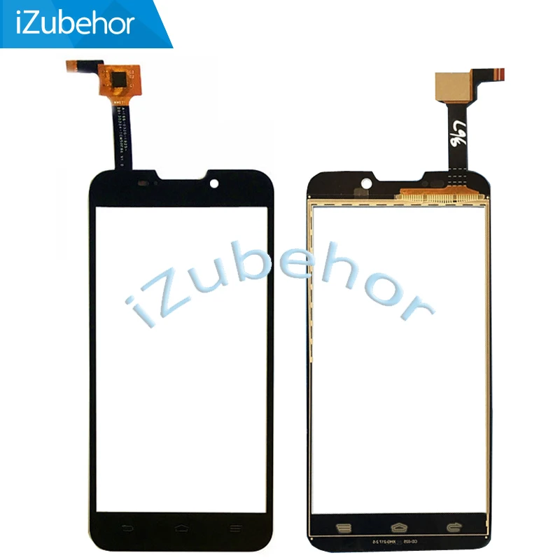 Дигитайзер сенсорного экрана для ZTE V967S черно-белый Бесплатная доставка 100%