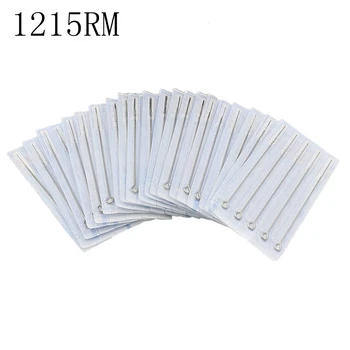 

PEPAX 50PCS Professional Disposable Sterilized Tattoo Needle 15RM Round Magnum Used For Tattoo Machine Tattoo Kit Tattoo Supply