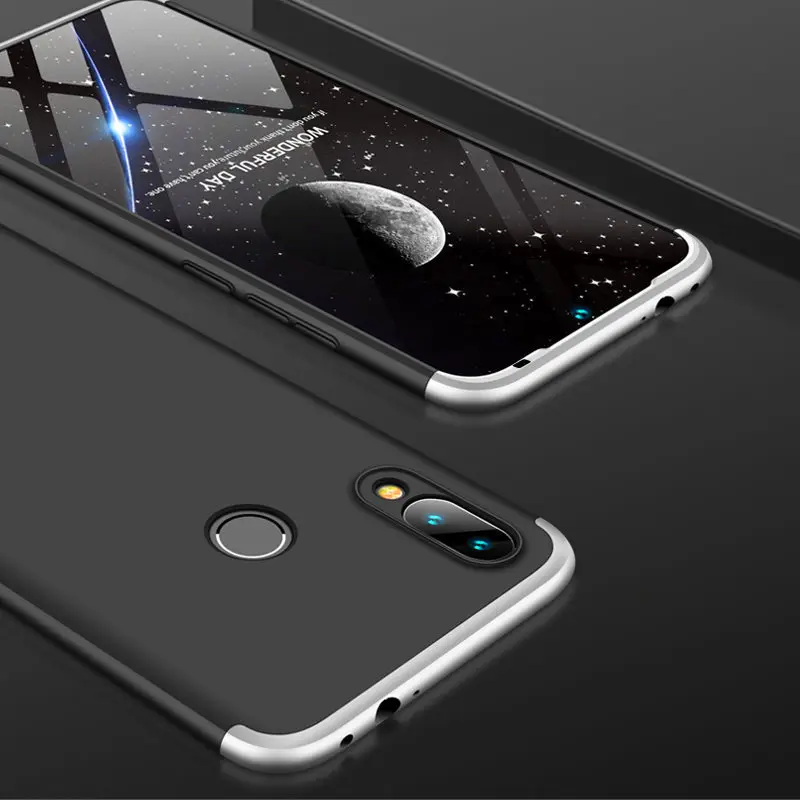 Чехол для Redmi Note 7 Pro Note7, цветной, на 360 градусов, полный чехол, противоударный, матовый чехол для телефона, для Xiaomi Redmi 7, 7A, Redmi7+ стеклянная пленка