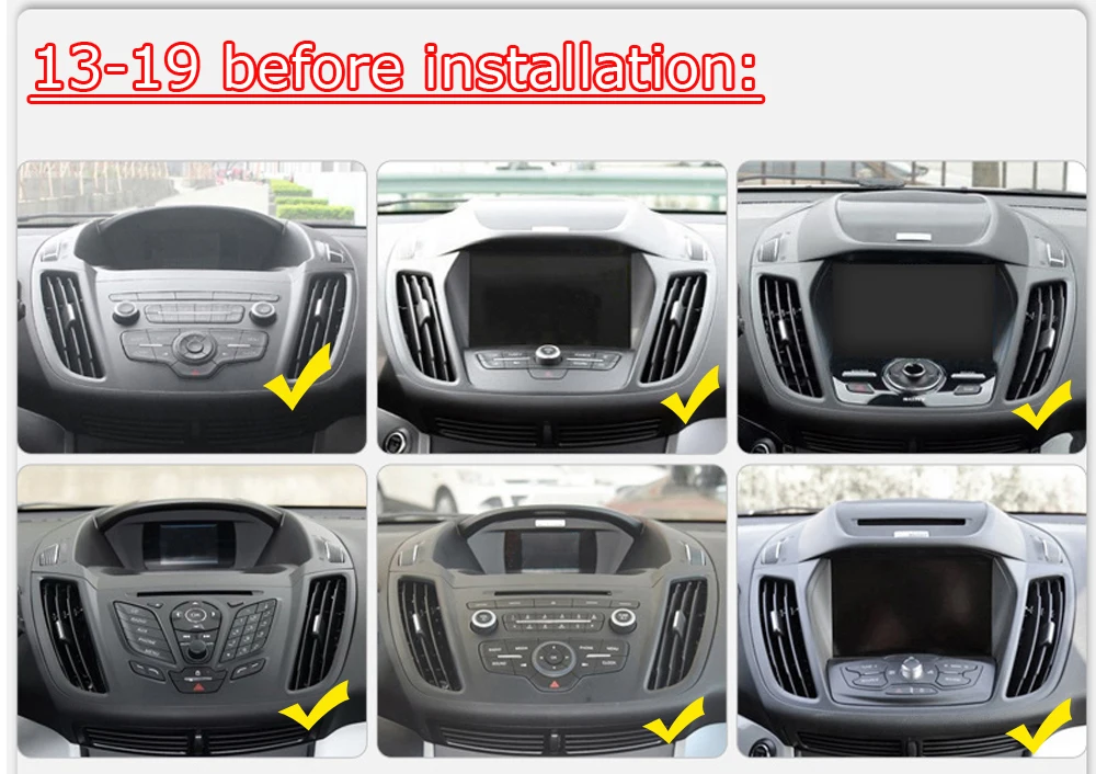 Liislee 10,4 дюймов Android для Ford Kuga/Escape 2013~ стерео Tesla экран Carplay gps Navi карта навигация Мультимедиа